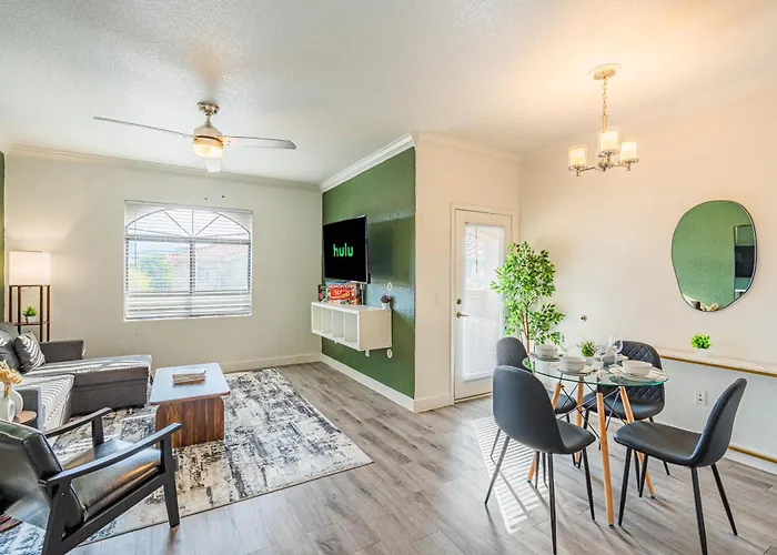 Apartment Near Diablo Stadium & Dt Gym Pool W&d Prking Tempe